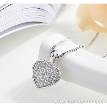 NEW 925 Sterling Silver Jewelry and Heart Necklace